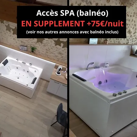 & Du Bien-etre - Cosy A La Campagne - Acces En Supplement Holiday home Courgains